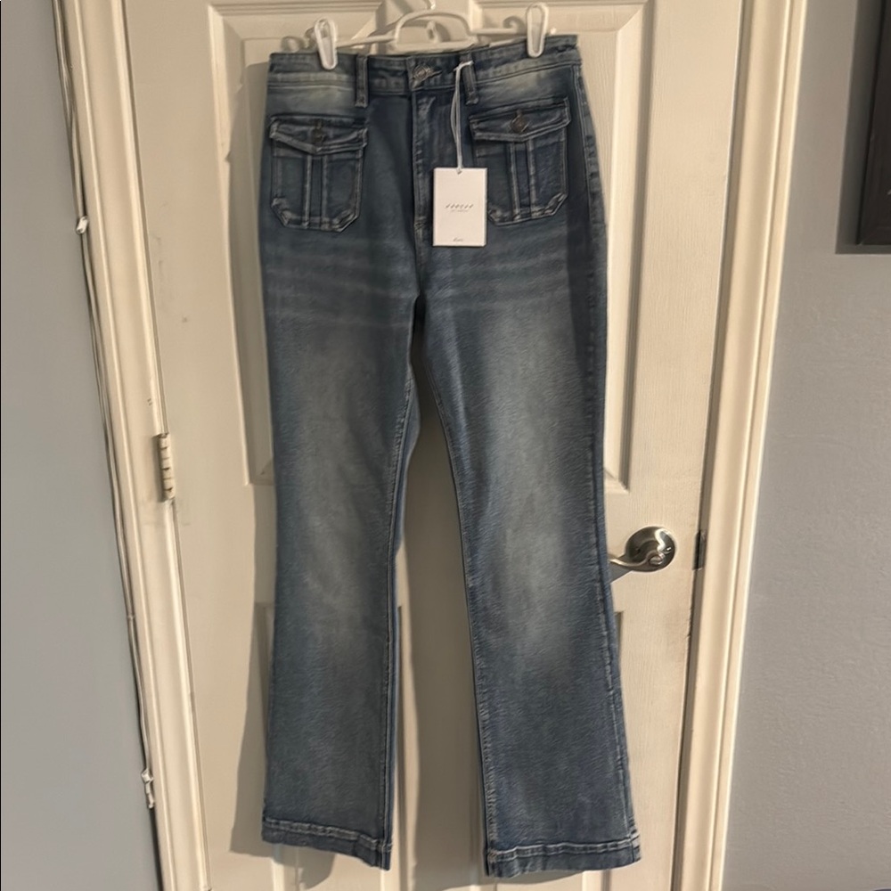 KanCan Light Blue Boot Cut Jeans
